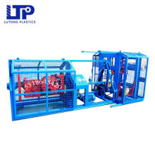 automatic  3 or 4 strands plastic rope  rope making machine two for one PP PE yarn rope twisting machine